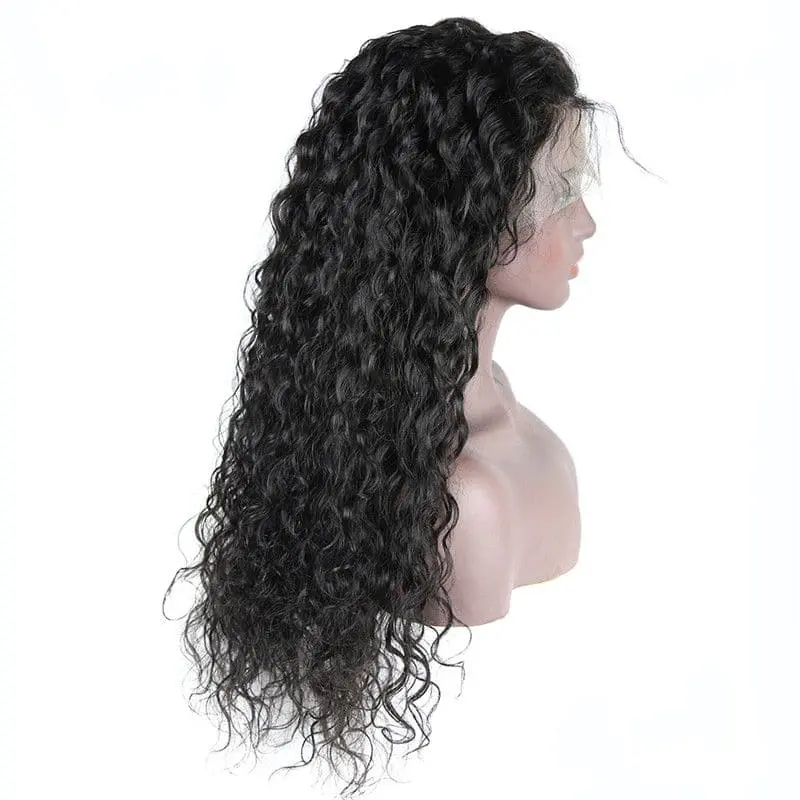 Pre Plucked Water Wave HD Full Lace Wig Human Hair BDF-Y2 - Image 8