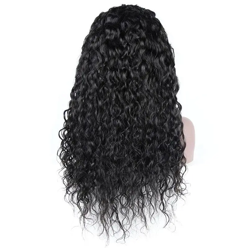 Pre Plucked Water Wave HD Full Lace Wig Human Hair BDF-Y2 - Image 9