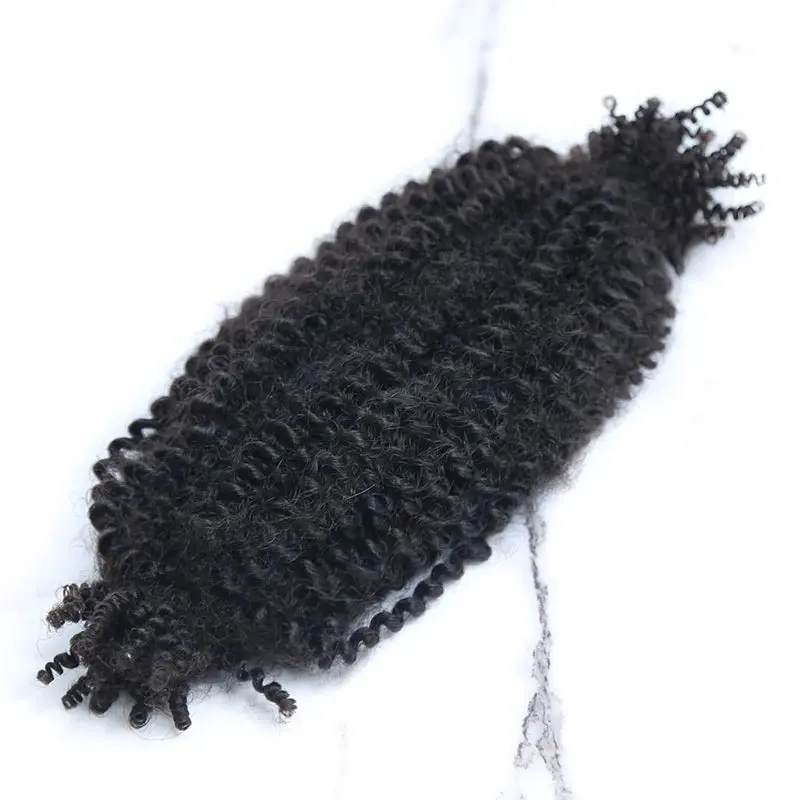 EAYON Pre-Separated Spring Afro Twists Human Braiding Hair Extensions - Image 8
