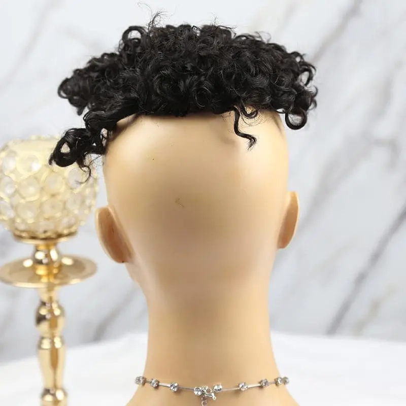 Removable Sideswept Curly Unit Natural Color - Image 4