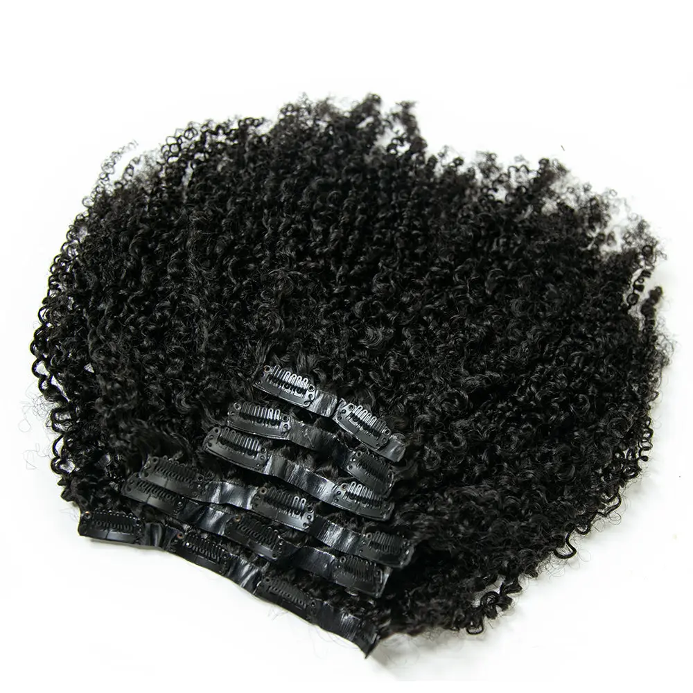 Seamless Clip-Ins Extensions Tight Curly - Image 5