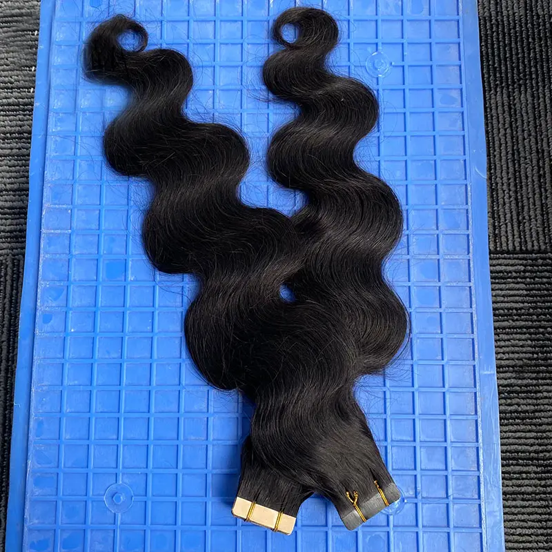 TAPE IN HAIR EXTENSION Body Wave Human Hair - Image 4