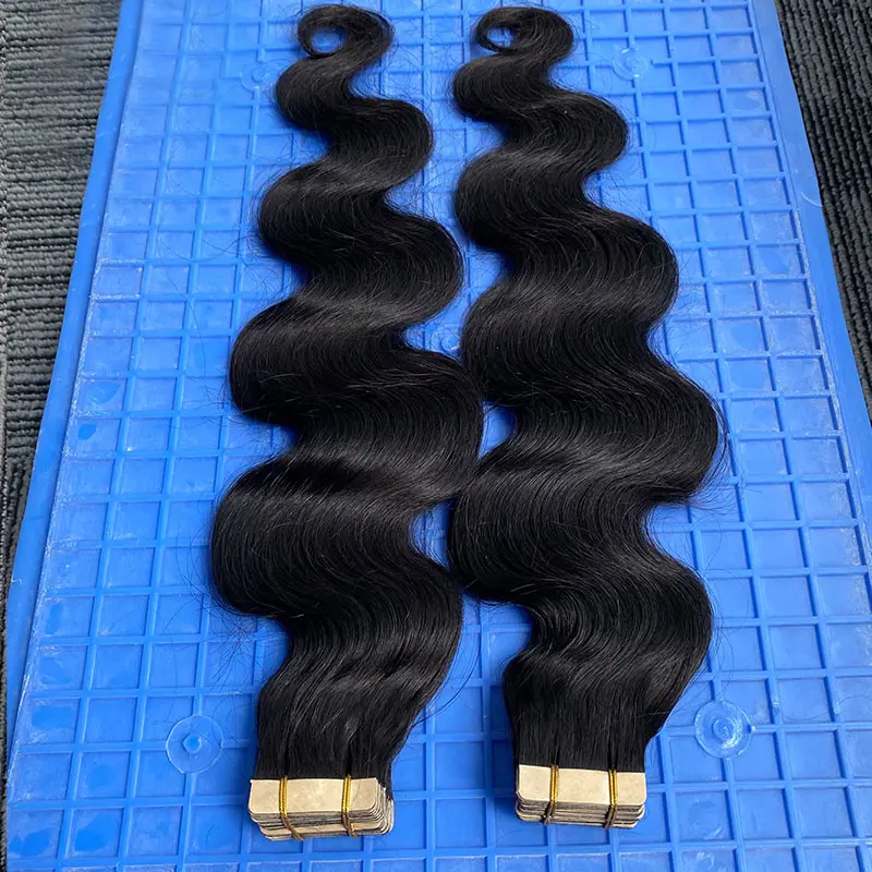 TAPE IN HAIR EXTENSION Body Wave Human Hair - Image 7
