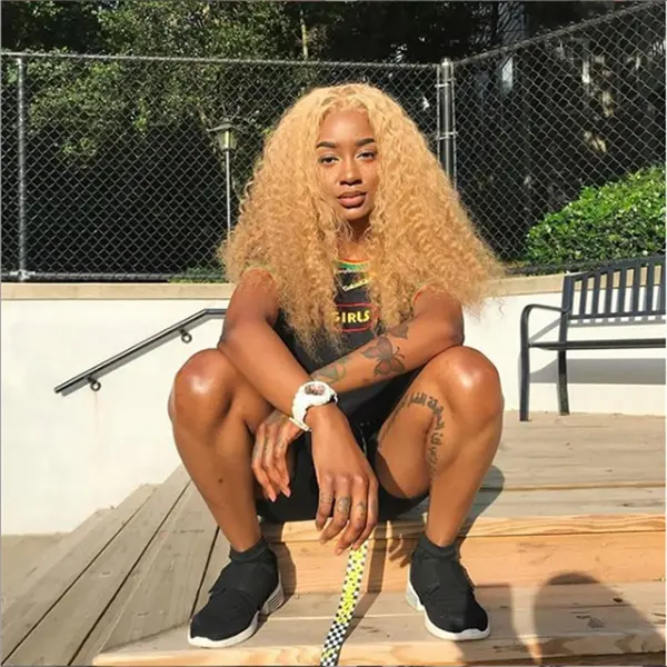 Transparent Lace #27 Honey Blonde Deep Wave 13x6 Lace Front Wig BBG-C9 - Image 8