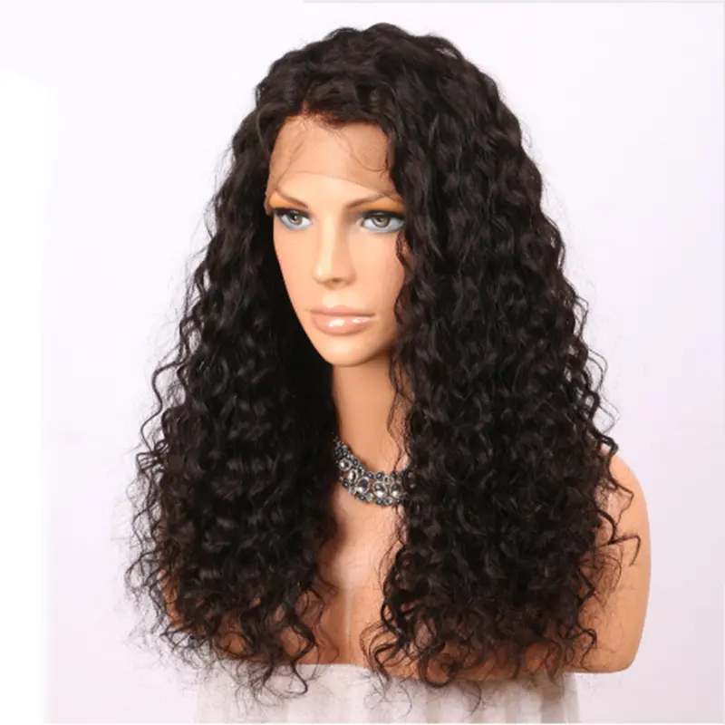 Transparent Lace Deep Curly 13x4 Lace Front Wig BBD-3 - Image 4