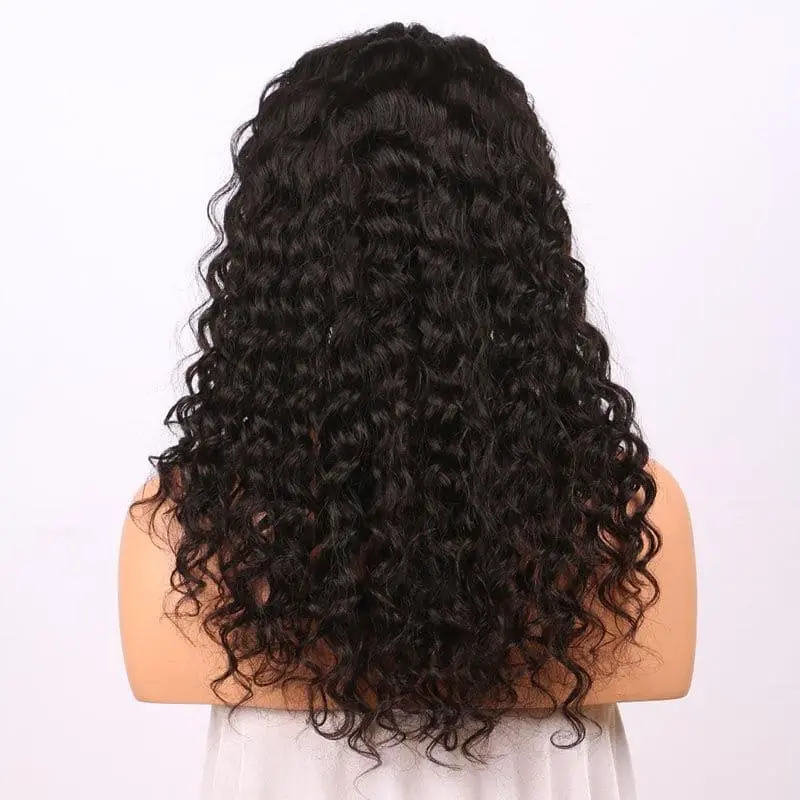 Transparent Lace Deep Curly 13x4 Lace Front Wig BBD-3 - Image 5