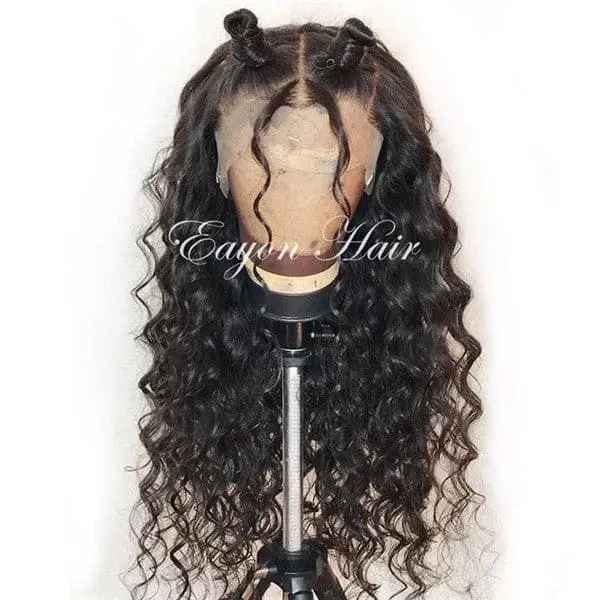 Transparent Lace Loose Curly 13x6 Lace Front Wig BCC-2 - Image 3