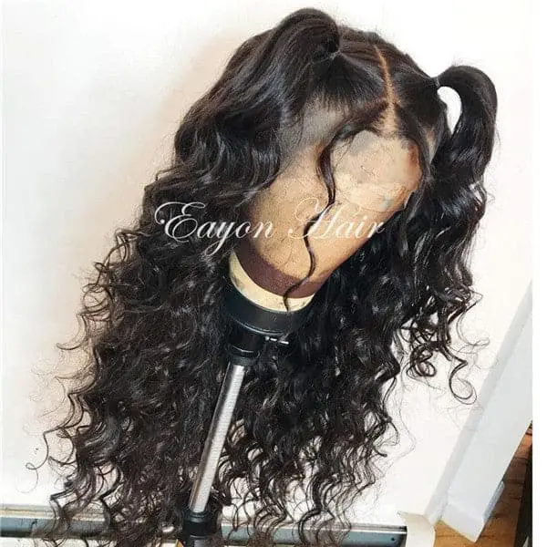 Transparent Lace Loose Curly 13x6 Lace Front Wig BCC-2 - Image 6