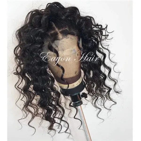 Transparent Lace Loose Curly 13x6 Lace Front Wig BCC-2 - Image 8