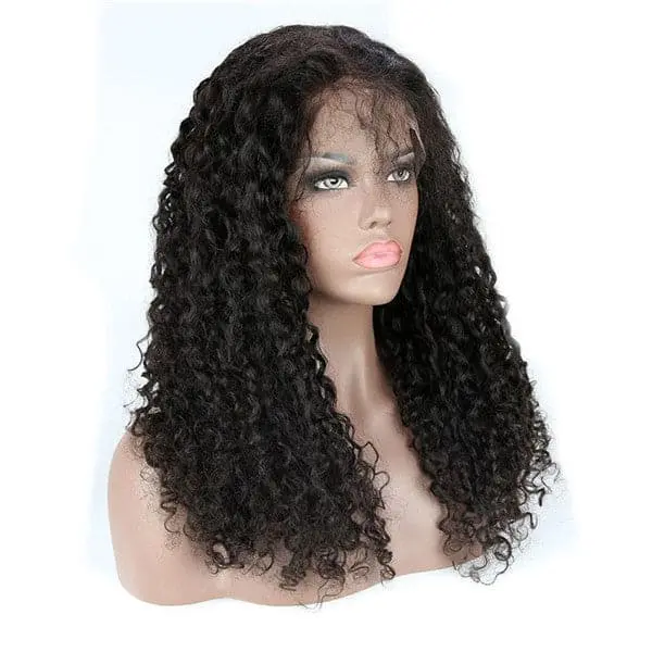 HD Clear Lace Water Wave 13x6 Lace Front Wig TBCF-1 - Image 4