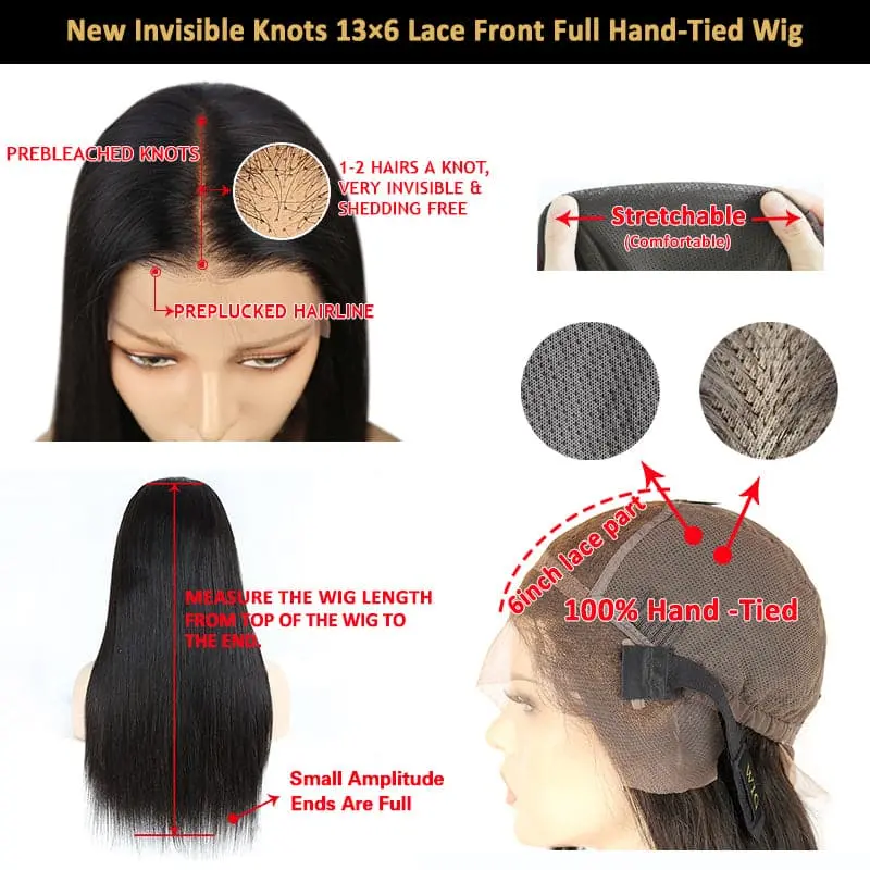HD Clear Lace Water Wave 13x6 Lace Front Wig TBCF-1 - Image 8