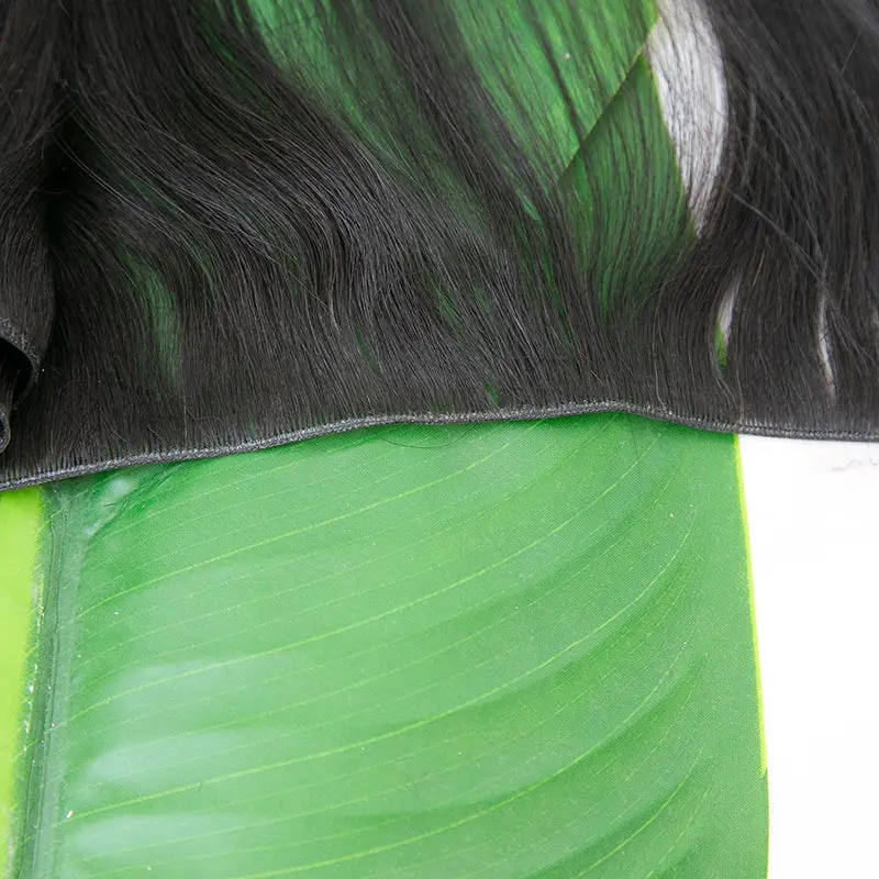 Ultra Thin Genius Weft Light Yaki Straight Human Hair Weaving - Image 3