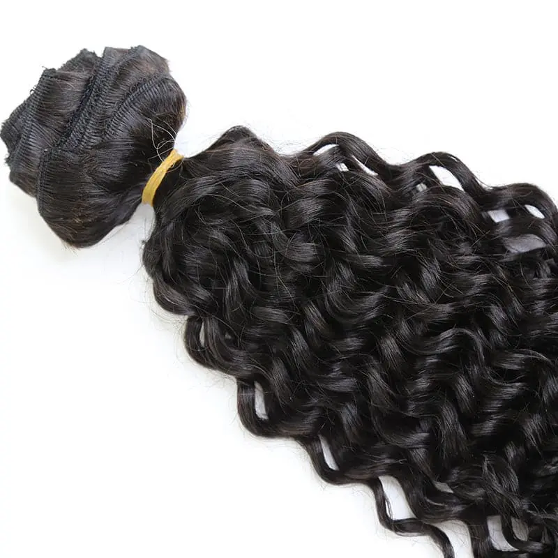 Microlink Beads Weft Kinky Curly Human Hair Extensions - Image 3