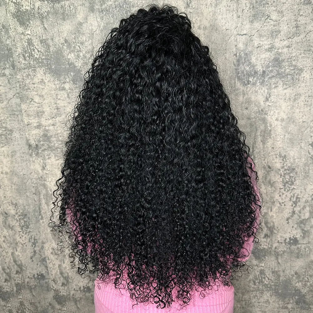 Cambodia Virgin Hair Weft Bundles Water Burmese Curly Human Hair Weaving - Image 3