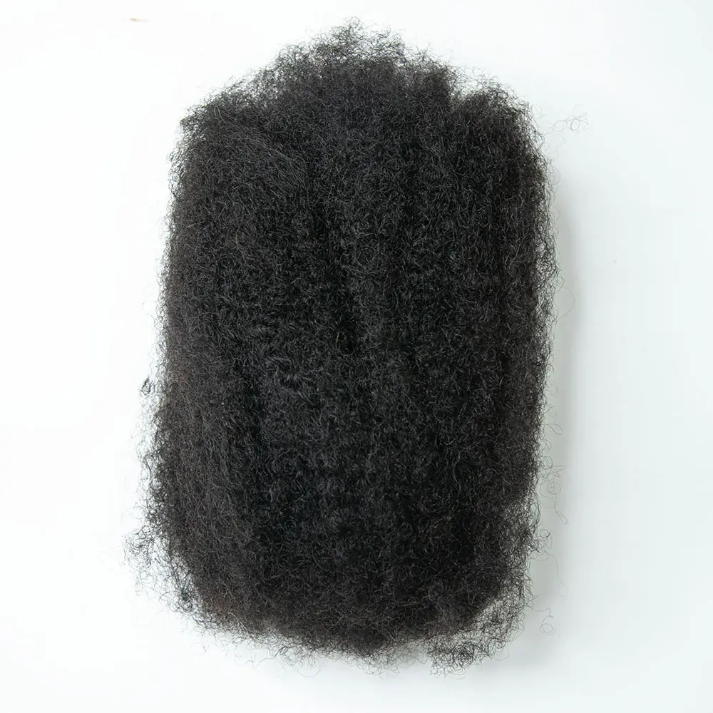 Wholesale-50g/Pack Afro Kinky Bulk Human Hair - Image 2