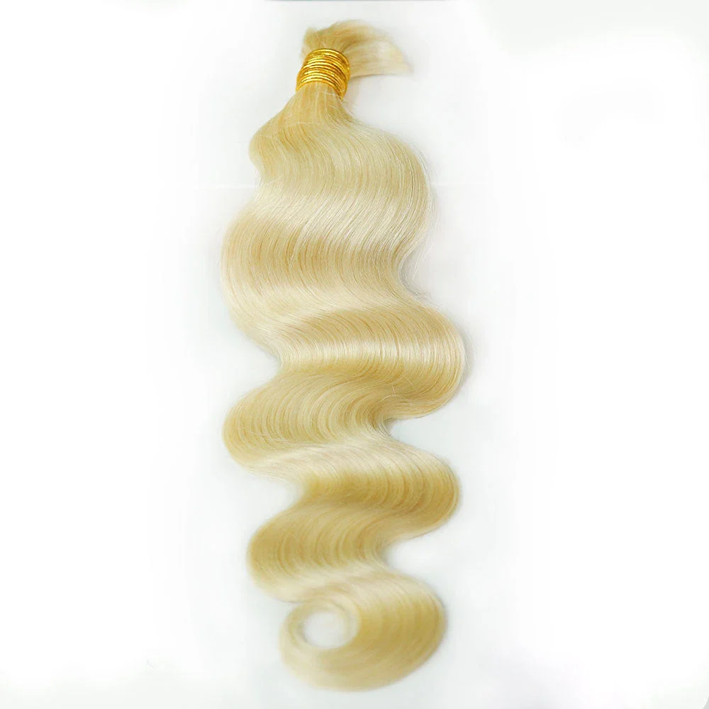 Wholesale-Colored Body Wave Bulk Human Braiding Hair - Image 4
