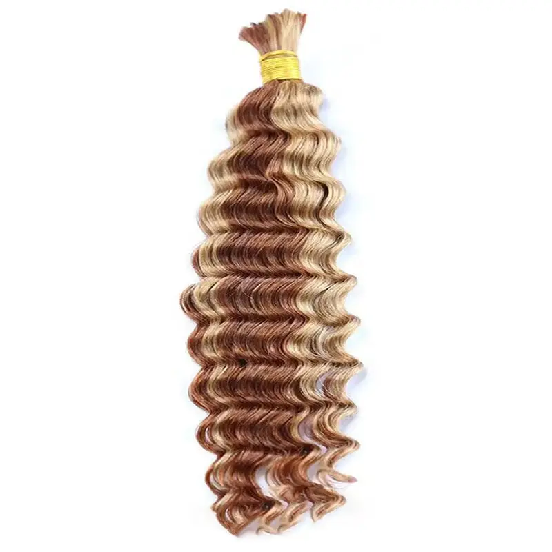 Wholesale-Colored Bulk Human Braiding Hair - Image 9