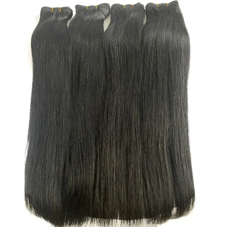 Wholesale-Double Drawn Burmese Human Hair Weft Bundles - Image 4